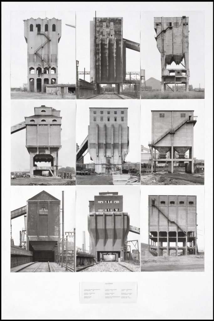 Coal Bunkers 1974 Bernd Becher and Hilla Becher 1931-2007, born 1934 Purchased 1974 http://www.tate.org.uk/art/work/T01923